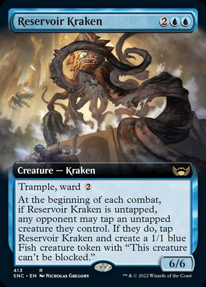 Reservoir Kraken (Extended Art) [Streets of New Capenna] | Impulse Games and Hobbies