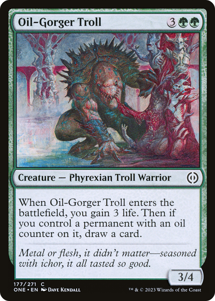 Oil-Gorger Troll [Phyrexia: All Will Be One] | Impulse Games and Hobbies