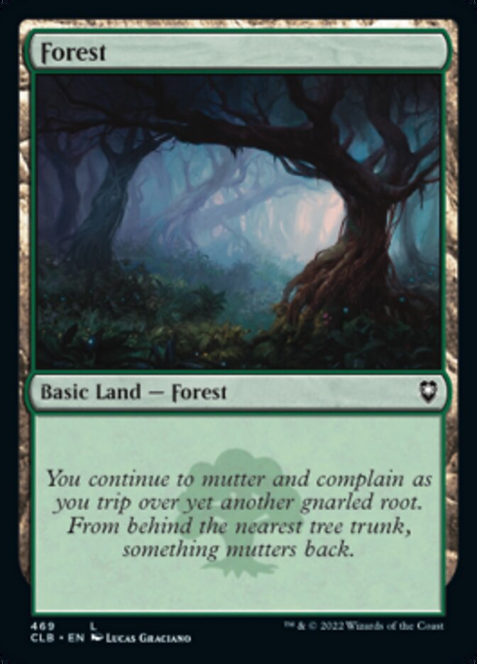 Forest (469) [Commander Legends: Battle for Baldur's Gate] | Impulse Games and Hobbies