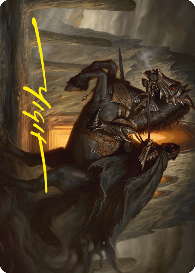 Nazgul Art Card (Gold-Stamped Signature) [The Lord of the Rings: Tales of Middle-earth Art Series] | Impulse Games and Hobbies