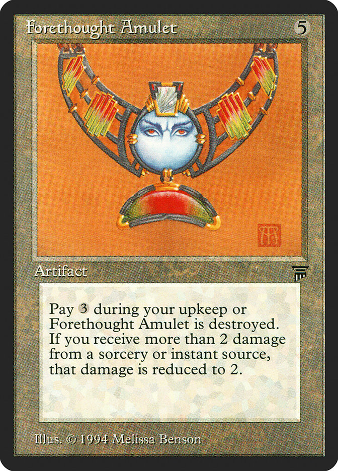 Forethought Amulet [Legends] | Impulse Games and Hobbies