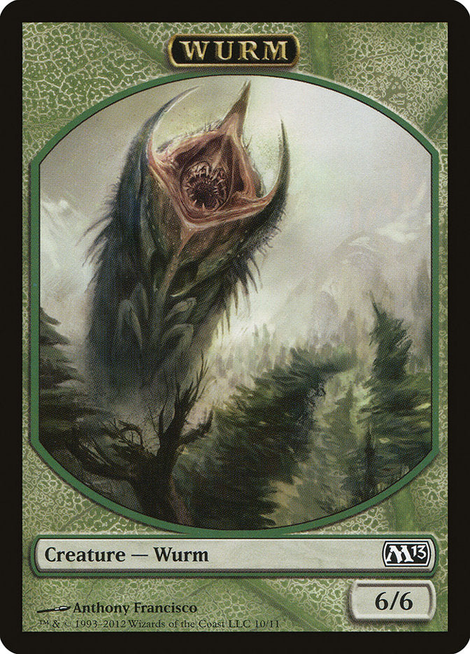 Wurm Token [Magic 2013 Tokens] | Impulse Games and Hobbies