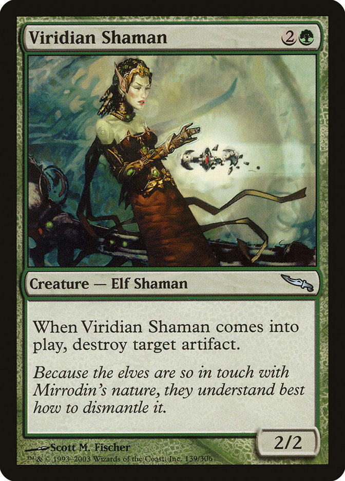 Viridian Shaman [Mirrodin] | Impulse Games and Hobbies