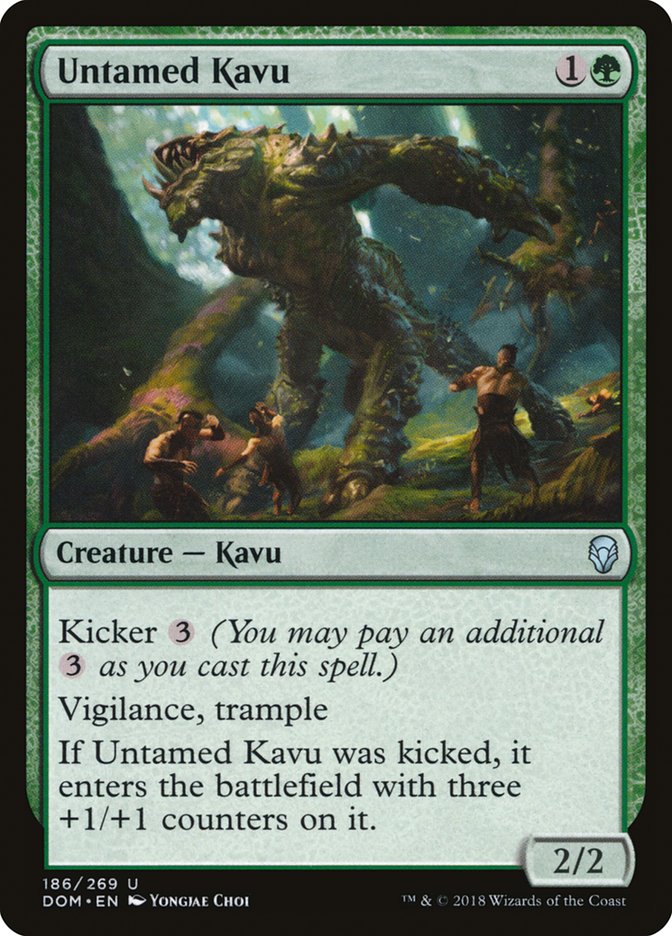 Untamed Kavu [Dominaria] | Impulse Games and Hobbies