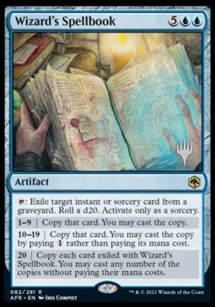 Wizard's Spellbook (Promo Pack) [Dungeons & Dragons: Adventures in the Forgotten Realms Promos] | Impulse Games and Hobbies