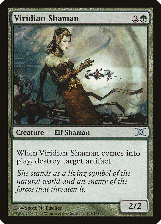 Viridian Shaman [Tenth Edition] | Impulse Games and Hobbies