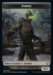 Saproling // Zombie Double-sided Token [Dominaria United Tokens] | Impulse Games and Hobbies