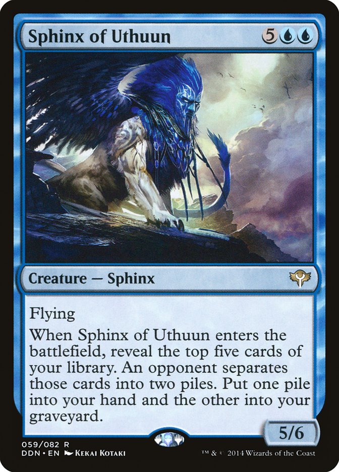 Sphinx of Uthuun [Duel Decks: Speed vs. Cunning] | Impulse Games and Hobbies