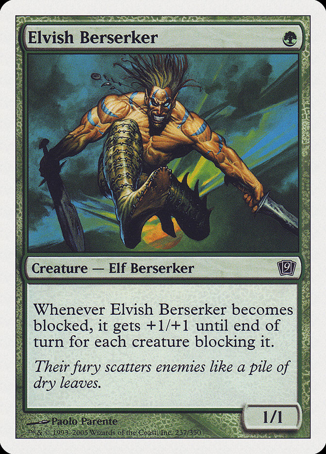 Elvish Berserker [Ninth Edition] | Impulse Games and Hobbies