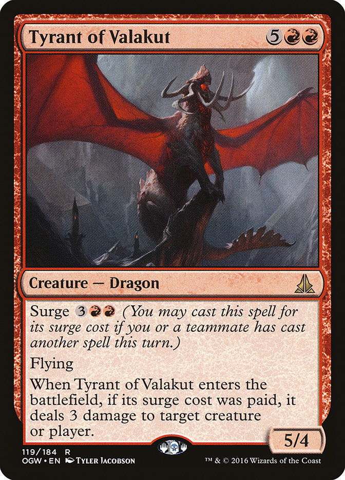 Tyrant of Valakut [Oath of the Gatewatch] | Impulse Games and Hobbies