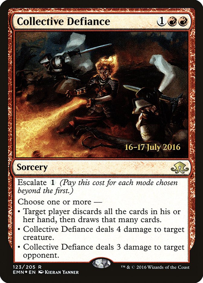 Collective Defiance [Eldritch Moon Prerelease Promos] | Impulse Games and Hobbies