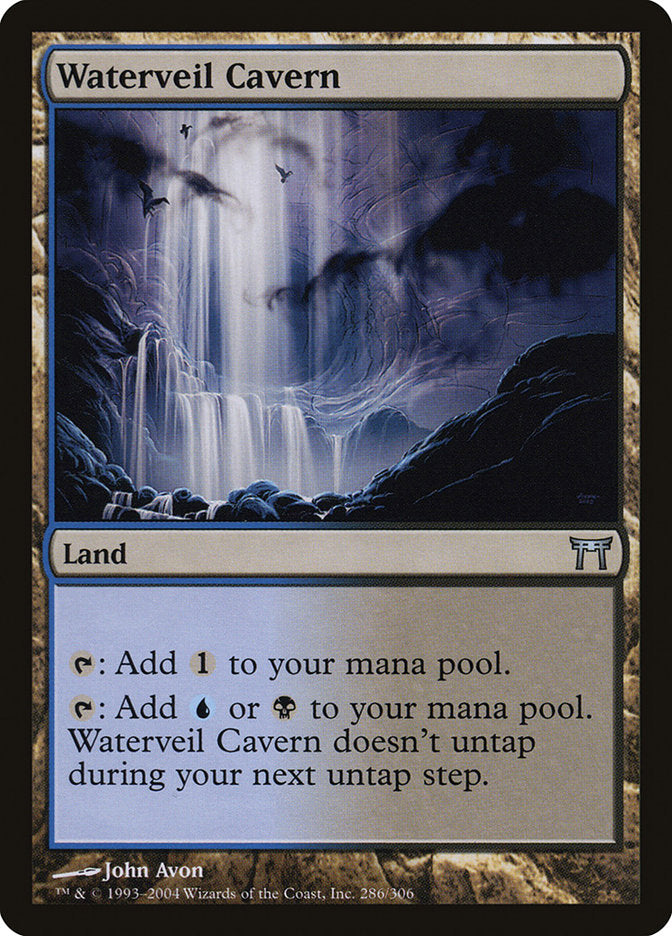 Waterveil Cavern [Champions of Kamigawa] | Impulse Games and Hobbies