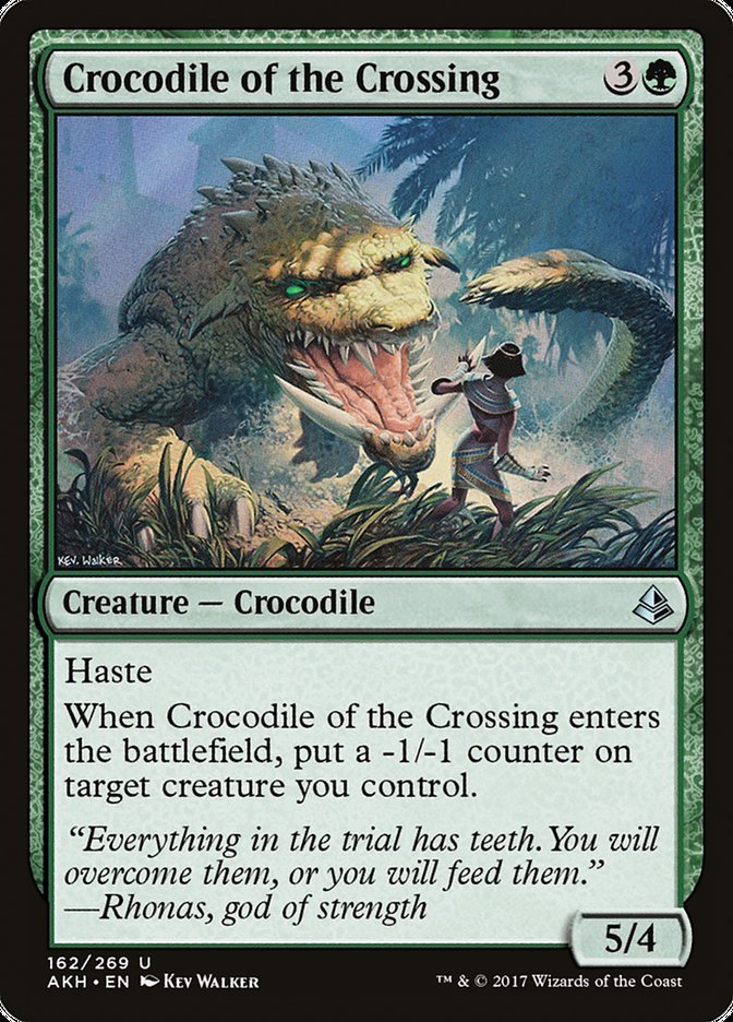 Crocodile of the Crossing [Amonkhet] | Impulse Games and Hobbies