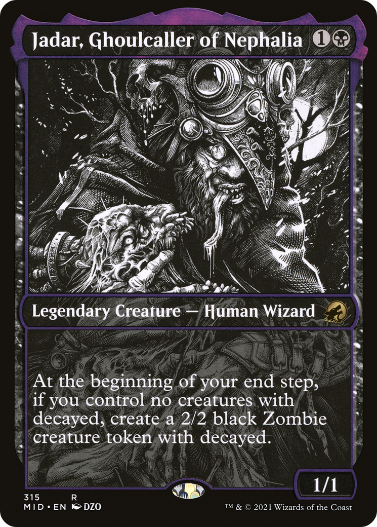 Jadar, Ghoulcaller of Nephalia (Showcase Eternal Night) [Innistrad: Midnight Hunt] | Impulse Games and Hobbies