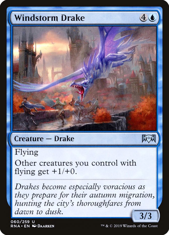 Windstorm Drake [Ravnica Allegiance] | Impulse Games and Hobbies