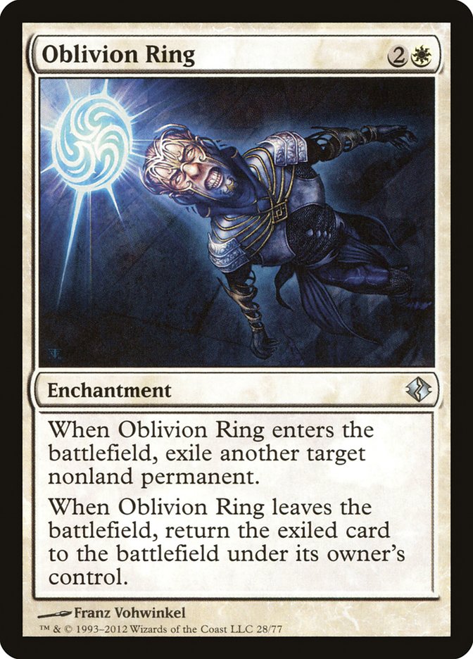 Oblivion Ring [Duel Decks: Venser vs. Koth] | Impulse Games and Hobbies