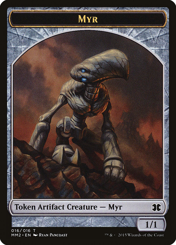 Myr Token [Modern Masters 2015 Tokens] | Impulse Games and Hobbies