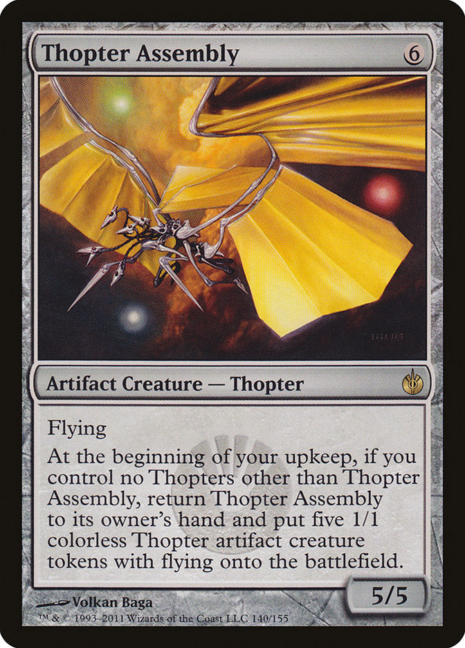 Thopter Assembly [Mirrodin Besieged] | Impulse Games and Hobbies