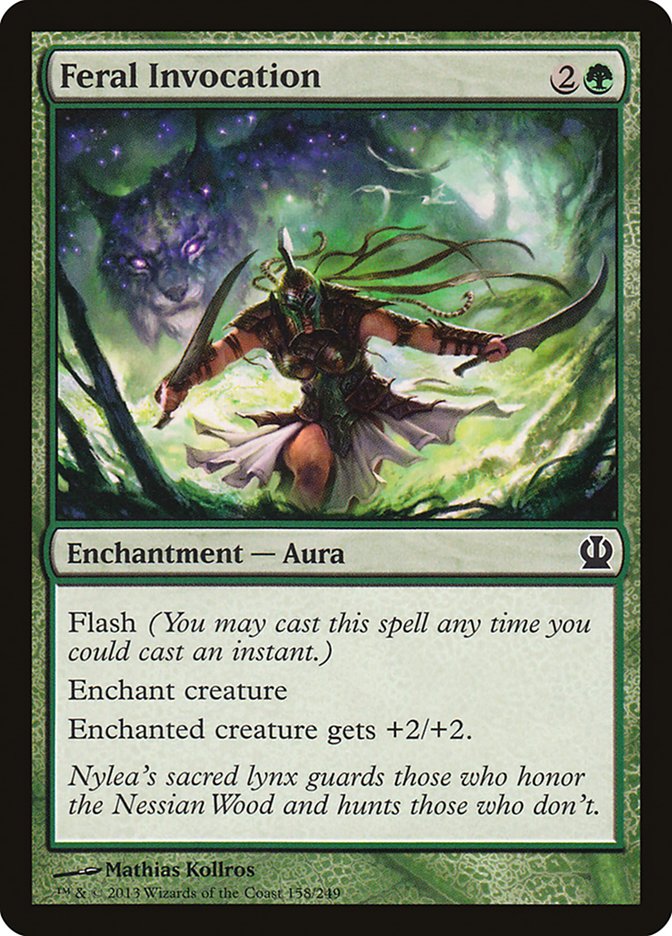 Feral Invocation [Theros] | Impulse Games and Hobbies