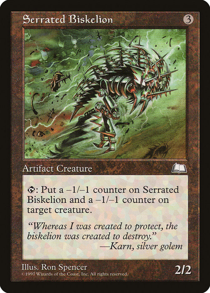 Serrated Biskelion [Weatherlight] | Impulse Games and Hobbies