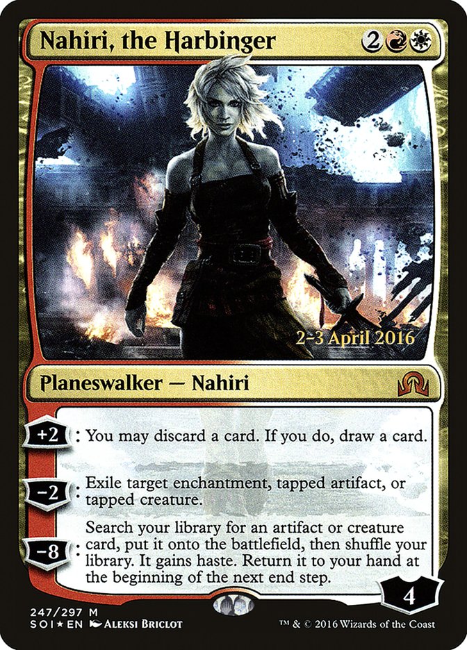 Nahiri, the Harbinger [Shadows over Innistrad Prerelease Promos] | Impulse Games and Hobbies