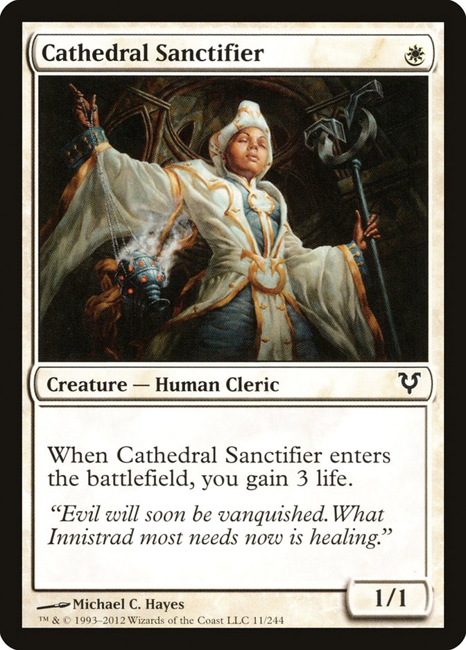 Cathedral Sanctifier [Avacyn Restored] | Impulse Games and Hobbies