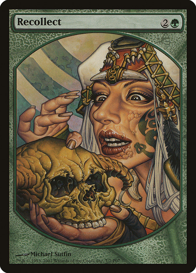 Recollect [Magic Player Rewards 2007] | Impulse Games and Hobbies