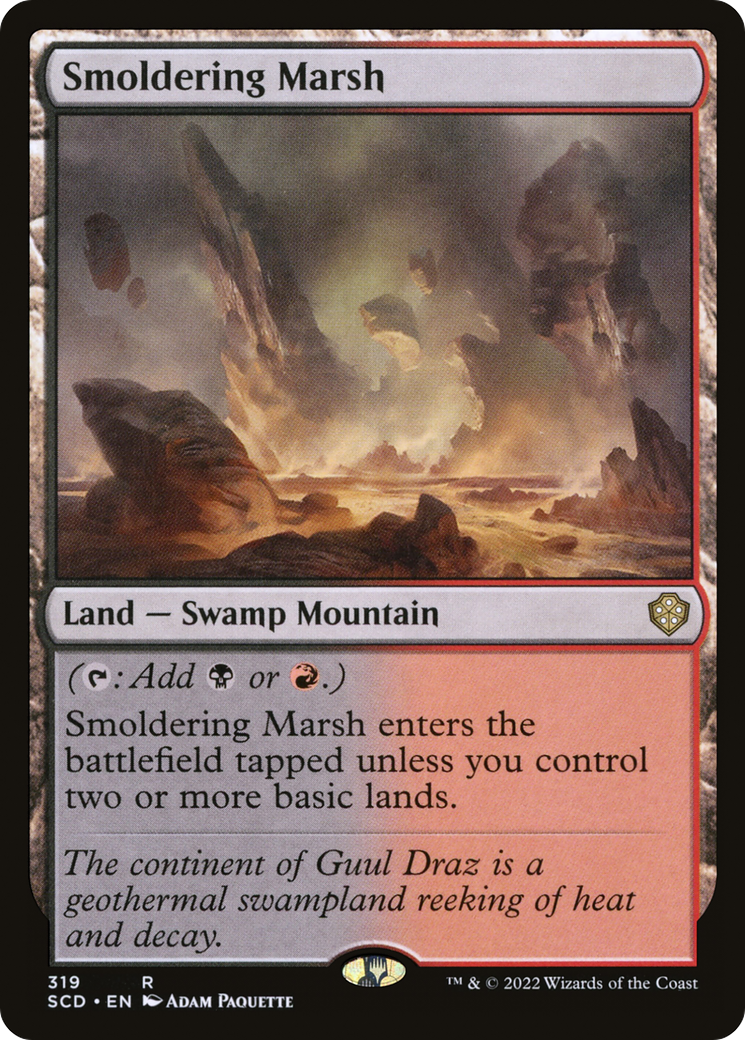 Smoldering Marsh [Starter Commander Decks] | Impulse Games and Hobbies