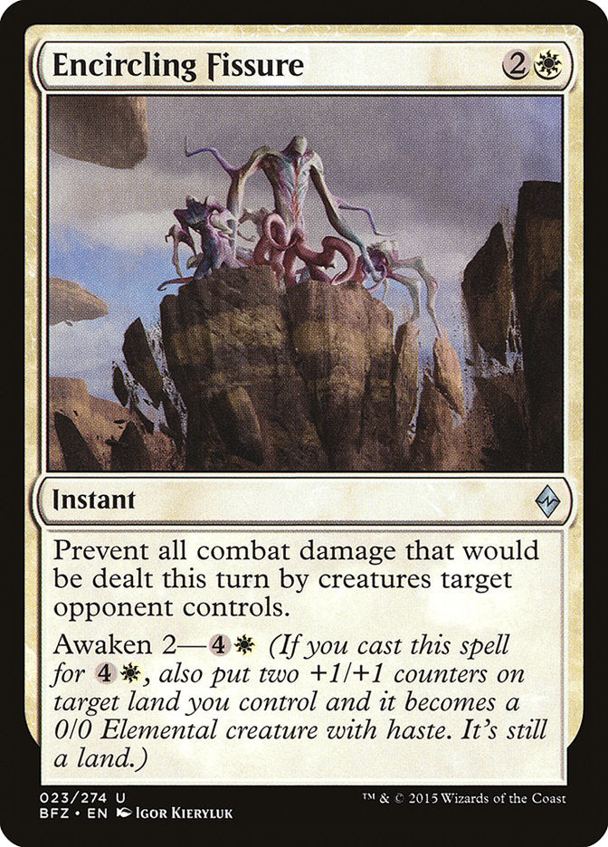 Encircling Fissure [Battle for Zendikar] | Impulse Games and Hobbies