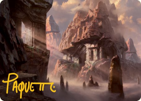 Mountain (277) Art Card (Gold-Stamped Signature) [Dungeons & Dragons: Adventures in the Forgotten Realms Art Series] | Impulse Games and Hobbies