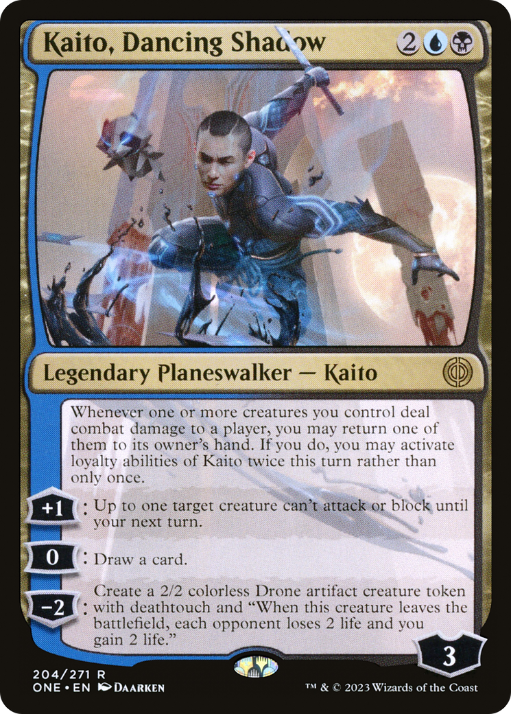 Kaito, Dancing Shadow [Phyrexia: All Will Be One] | Impulse Games and Hobbies