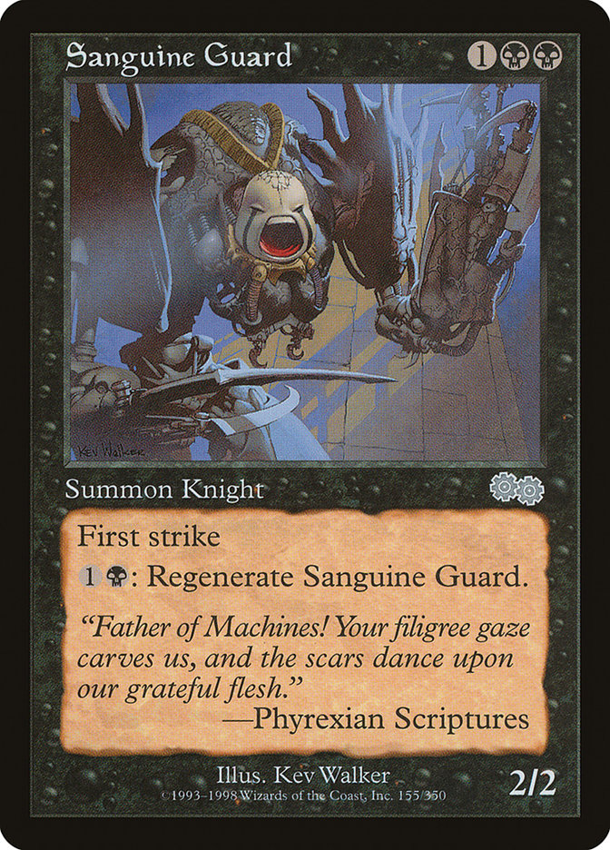 Sanguine Guard [Urza's Saga] | Impulse Games and Hobbies