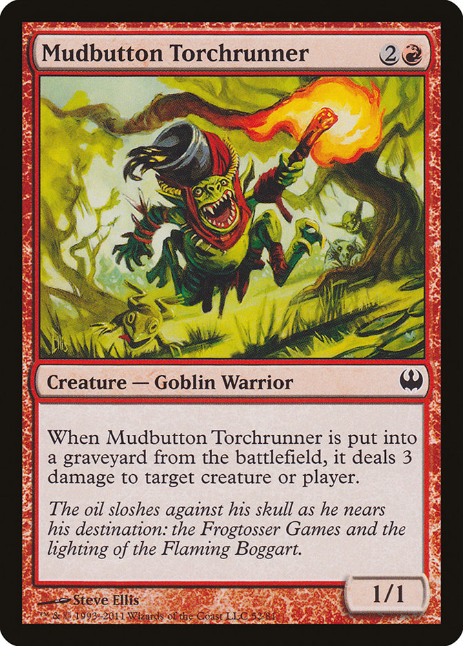 Mudbutton Torchrunner [Duel Decks: Knights vs. Dragons] | Impulse Games and Hobbies