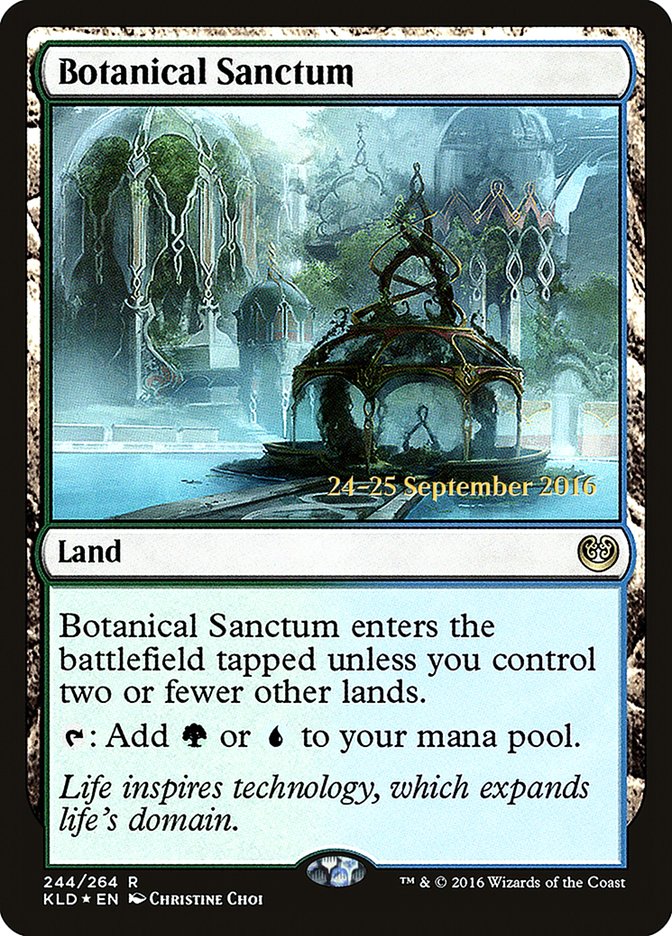 Botanical Sanctum [Kaladesh Prerelease Promos] | Impulse Games and Hobbies