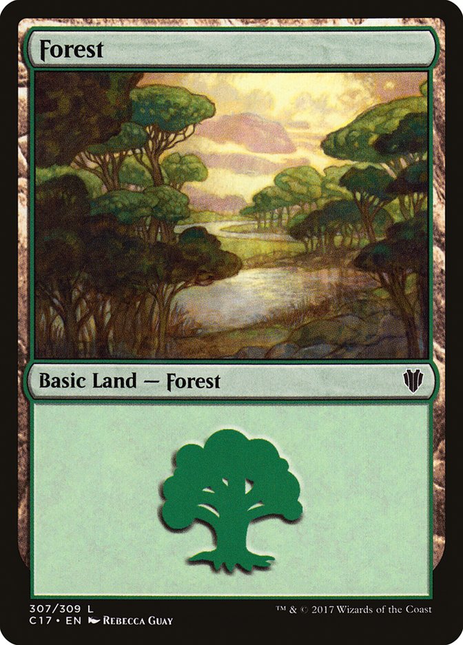 Forest (307) [Commander 2017] | Impulse Games and Hobbies