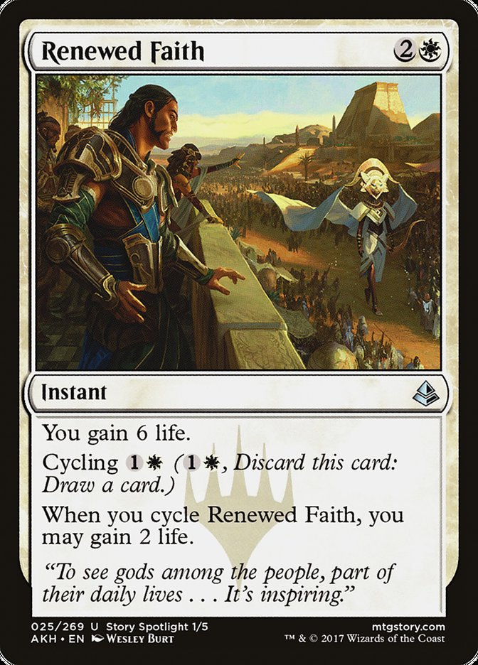 Renewed Faith [Amonkhet] | Impulse Games and Hobbies