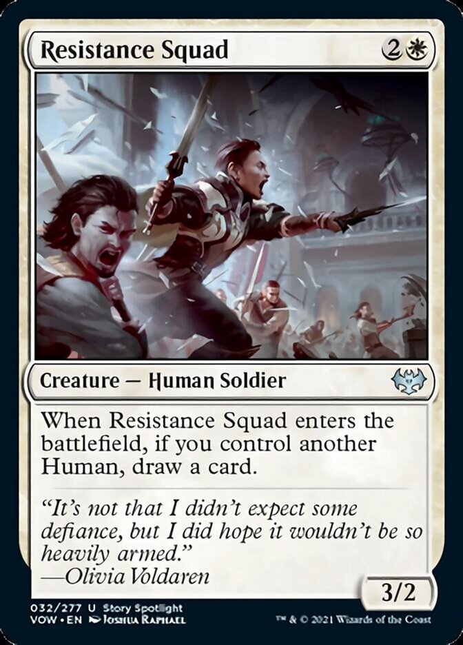 Resistance Squad [Innistrad: Crimson Vow] | Impulse Games and Hobbies