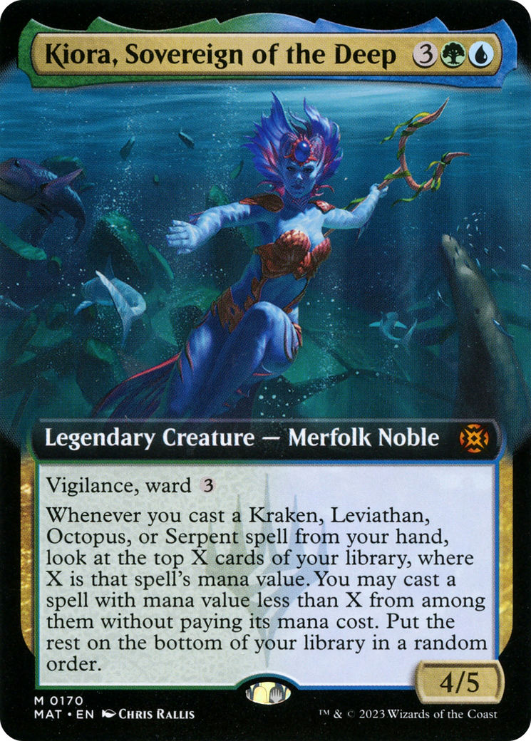 Kiora, Sovereign of the Deep (Extended Art) [March of the Machine: The Aftermath] | Impulse Games and Hobbies