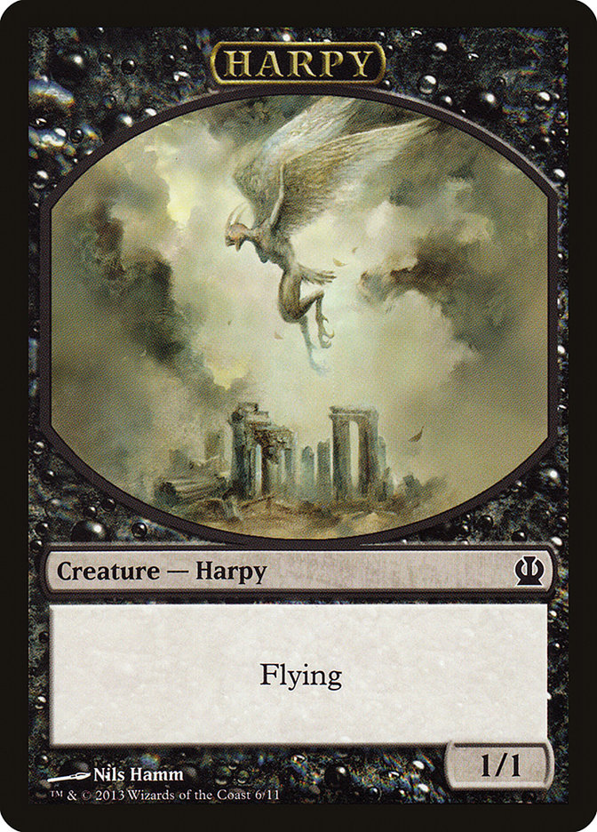 Harpy Token [Theros Tokens] | Impulse Games and Hobbies