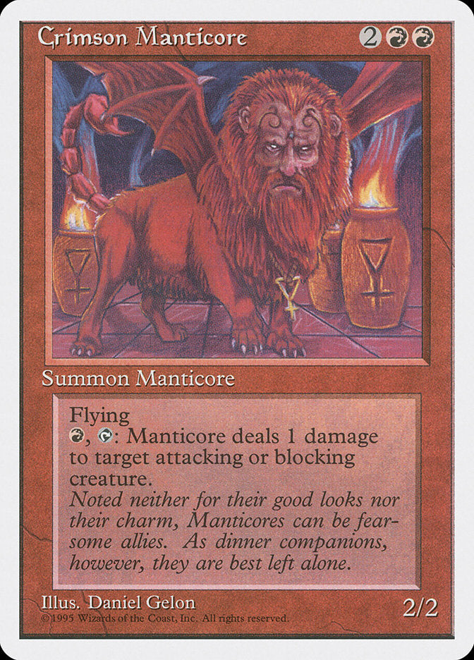 Crimson Manticore [Fourth Edition] | Impulse Games and Hobbies