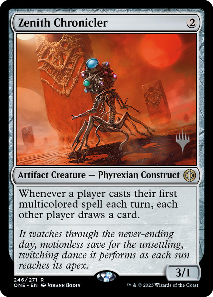 Zenith Chronicler (Promo Pack) [Phyrexia: All Will Be One Promos] | Impulse Games and Hobbies