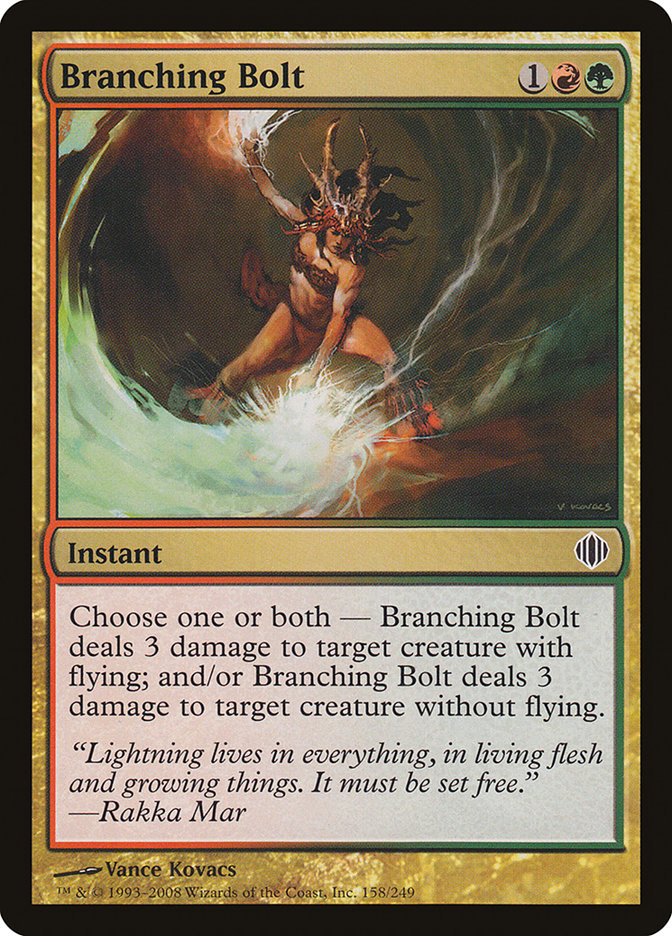 Branching Bolt [Shards of Alara] | Impulse Games and Hobbies