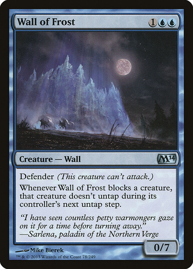 Wall of Frost [Magic 2014] | Impulse Games and Hobbies