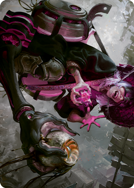 Undercity Scrounger Art Card [Kamigawa: Neon Dynasty Art Series] | Impulse Games and Hobbies