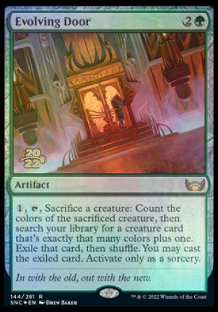 Evolving Door [Streets of New Capenna Prerelease Promos] | Impulse Games and Hobbies