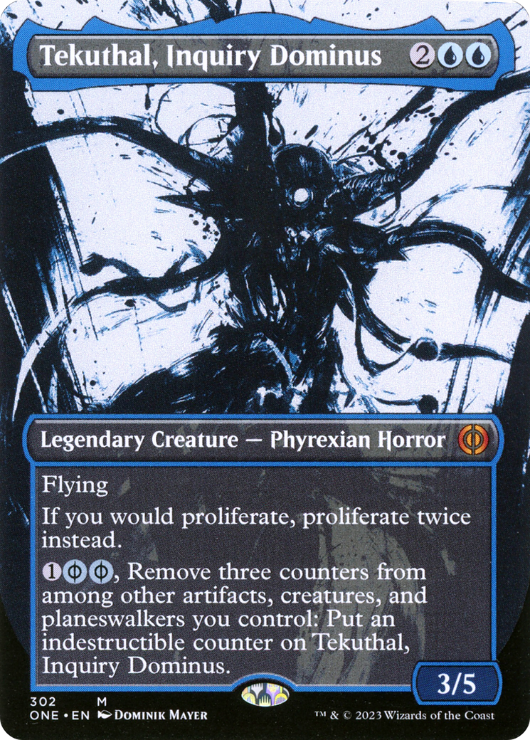 Tekuthal, Inquiry Dominus (Borderless Ichor) [Phyrexia: All Will Be One] | Impulse Games and Hobbies