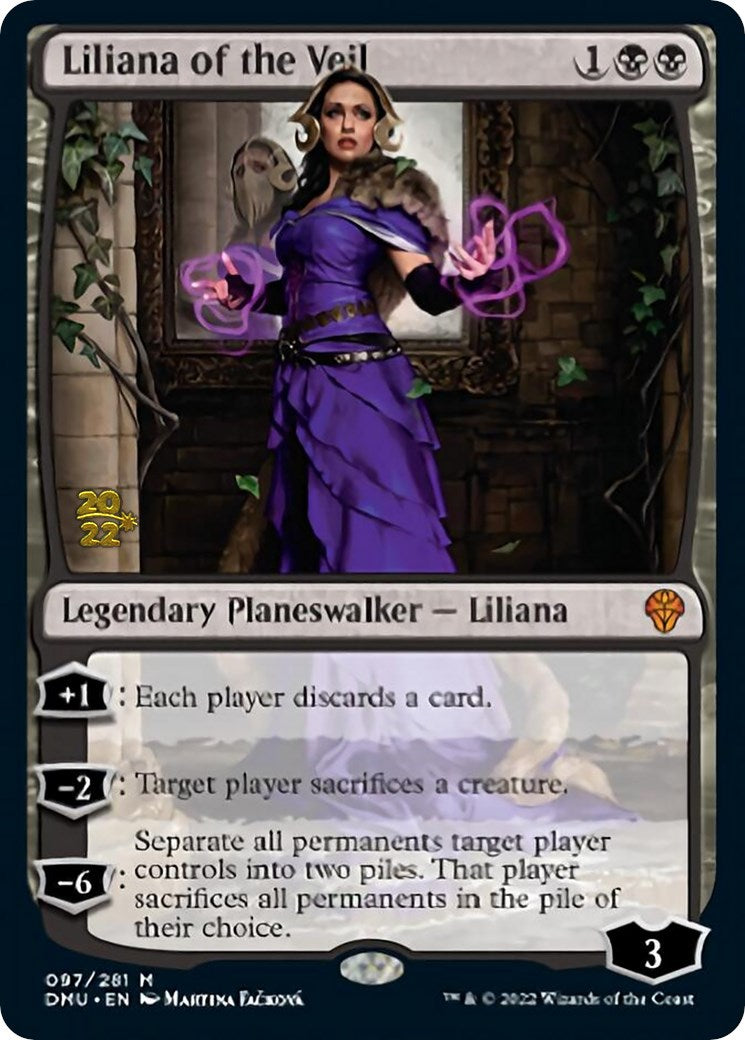 Liliana of the Veil [Dominaria United Prerelease Promos] | Impulse Games and Hobbies