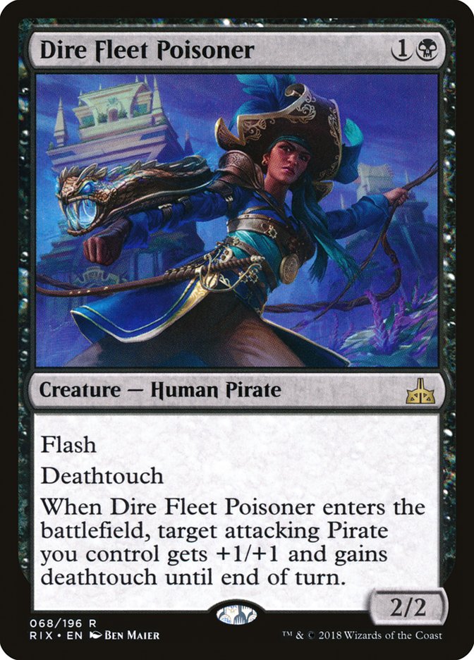 Dire Fleet Poisoner [Rivals of Ixalan] | Impulse Games and Hobbies