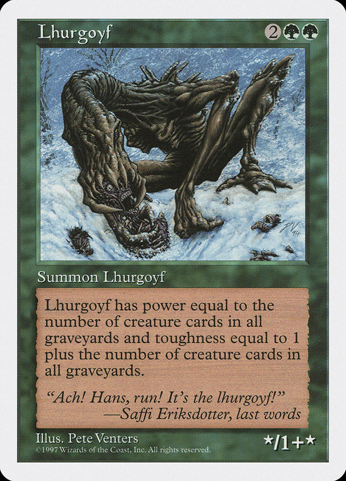 Lhurgoyf [Fifth Edition] | Impulse Games and Hobbies