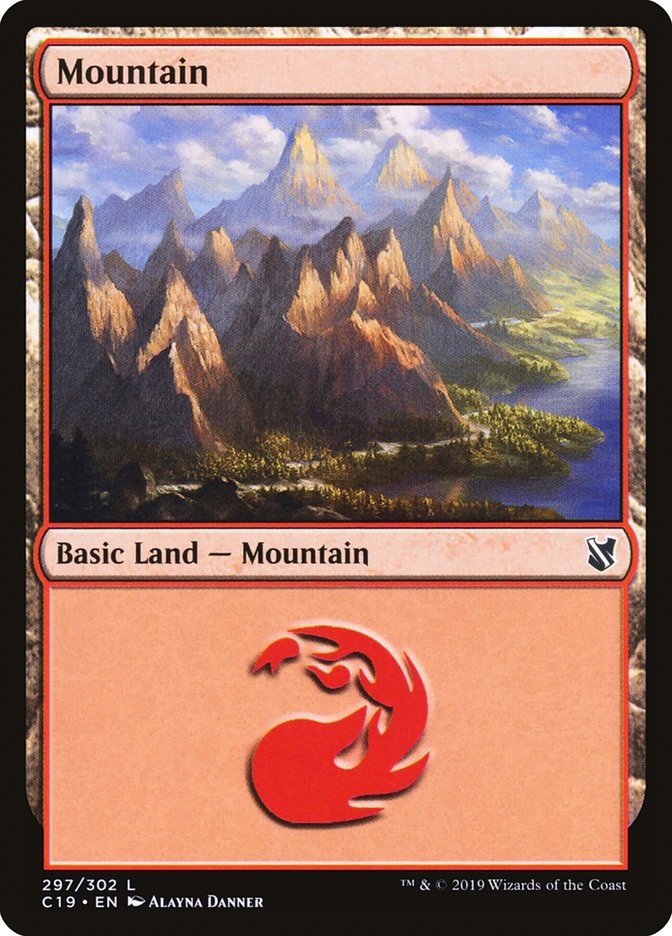 Mountain (297) [Commander 2019] | Impulse Games and Hobbies